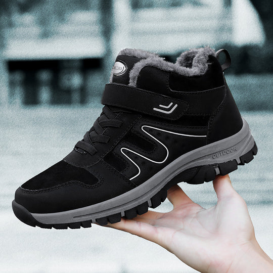 Damen Winterliche Trekkingstiefel mit rutschfester Sohle und isolierendem Futter R&B