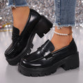 Damen Modische Loafers mit markanter Profilsohle und schickem Design R&B