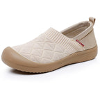 Damen Bequeme Slip-On Freizeitschuhe mit elastischem Bündchen R&B