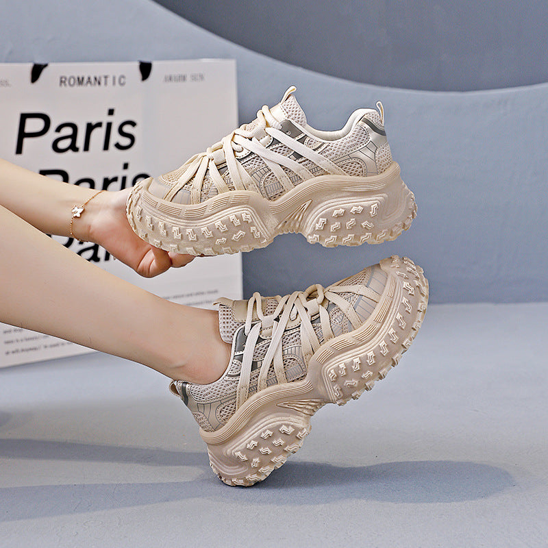 Damen Sportliche Freizeitsneaker mit innovativem Schnürsystem und rutschfester Sohle R&B