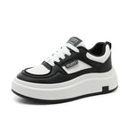Damen modische Plateau Sneakers mit ergonomischer Dämpfung und trendigem Design R&B