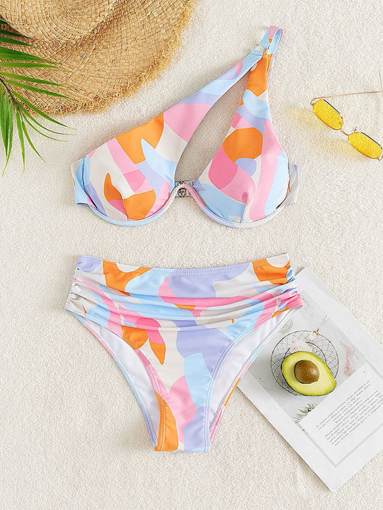 Damen Triangel-Bikini mit raffiniertem Schnitt R&B