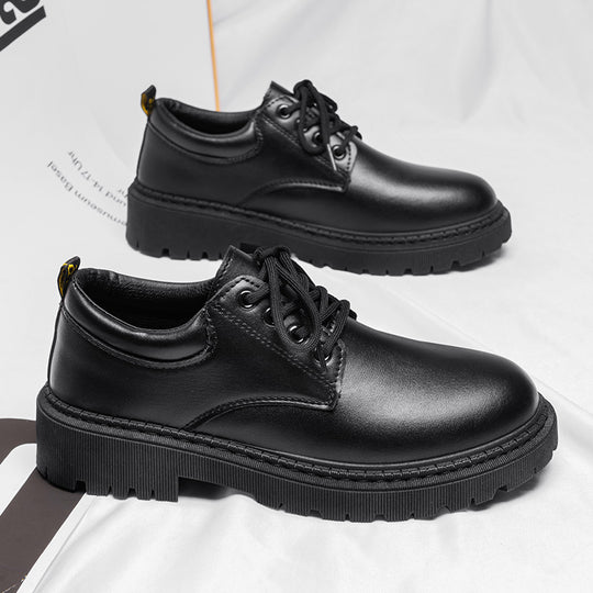 Herren Schnürschuhe mit rutschfester Sohle und hochwertigem Leder R&B