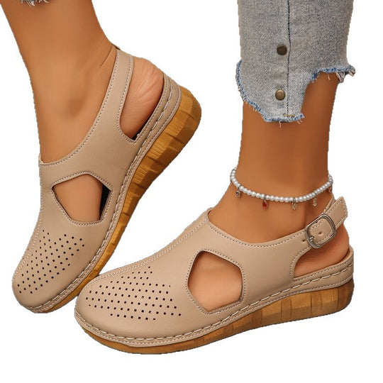 Damen Bequeme Clogs mit luftigen Cut-Outs R&B