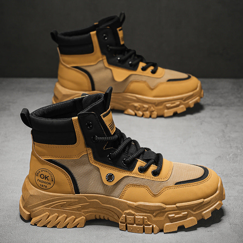 Damen Hohe Sneakers mit robustem Sohlenprofil und modernem Design