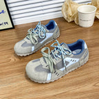 Damen Sportliche Sneaker mit rutschfester Sohle und atmungsaktivem Obermaterial R&B