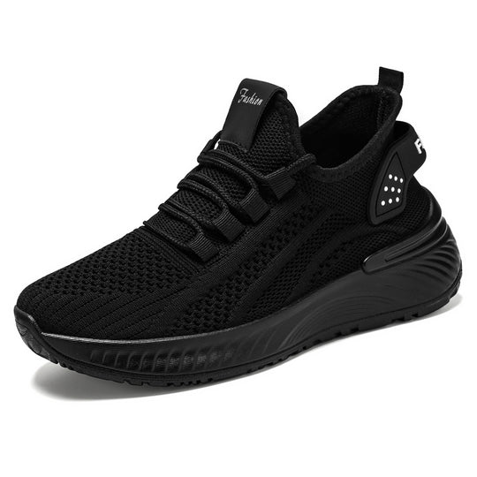 Damen Sportliche Netz-Sneaker mit atmungsaktiver Struktur und dämpfender Sohle R&B