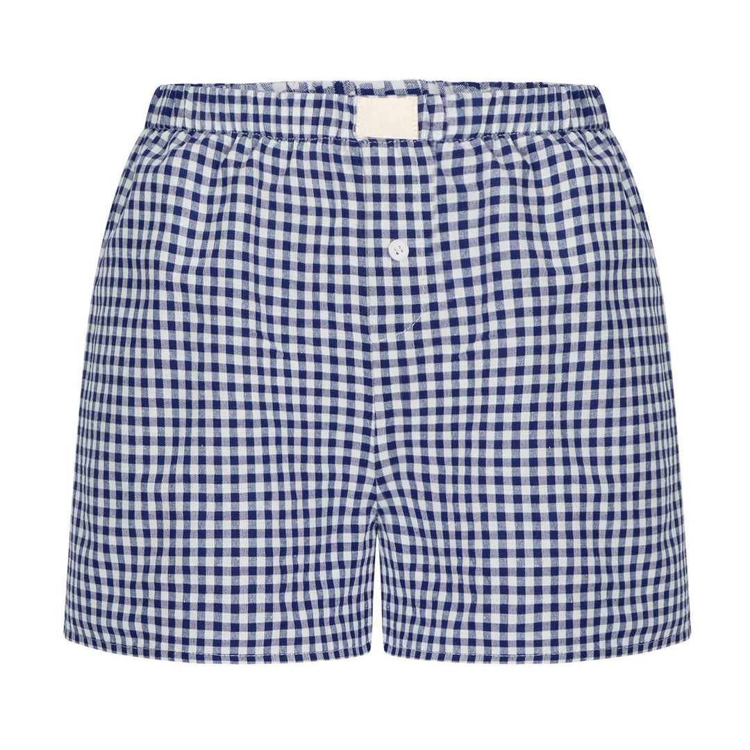 Damen lässige Karohose R&B