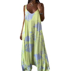 Damen Maxikleid mit fließendem Schnitt und floralem Design R&B