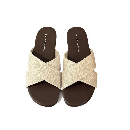 Damen bequeme und stilvolle Schlappen R&B