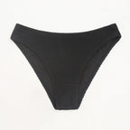 Damen Hochgeschnittene Bikini-Hose mit strukturiertem Design R&B
