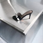 Damen Elegante Absatzpantoletten mit schickem Kettendetail R&B