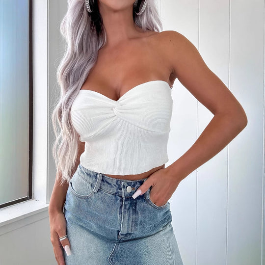 Damen Midilange Jeansrock mit teils fransigem Saum und hohem Schlitz R&B