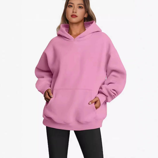 Damen bequemer Kapuzenpullover R&B