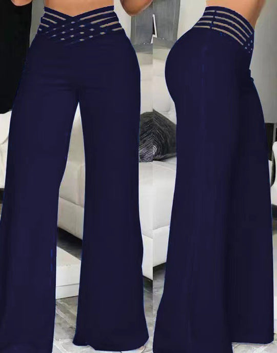 Damen Elegante und bequeme Schlaghose R&B