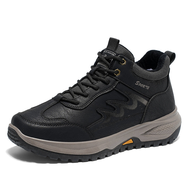 Damen Winterfest Schnürstiefel mit isolierendem Warmfutter und rutschfester Sohle R&B