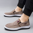Damen Gemütliche Slip-On Schuhe mit atmungsaktiver Oberflächenstruktur R&B