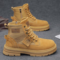 Damen robuste High-Top Stiefel mit praktischer Schnellschnürung und verstärktem Profil R&B
