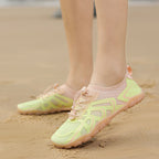 Damen Flexibile Wassersport-Schuhe mit rutschfester Sohle und atmungsaktivem Obermaterial