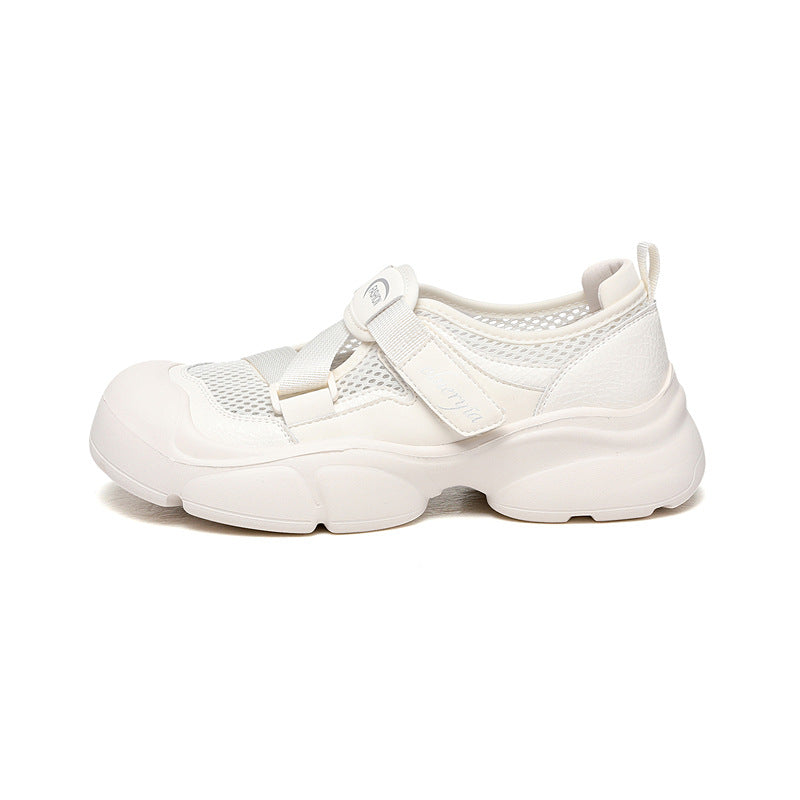 Damen Atmungsaktive und bequeme Sneakers mit elastischen Riemen R&B