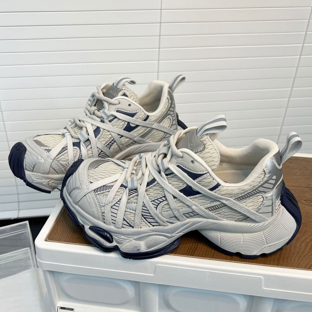 Damen Sportliche Lauf-Sneaker mit atmungsaktiver Mesh-Oberfläche und innovativem Dämpfungssystem R&B