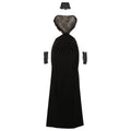 Damen Elegantes Maxikleid mit Spitze und Raffiniertem Schnitt R&B