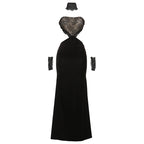 Damen Elegantes Maxikleid mit Spitze und Raffiniertem Schnitt R&B
