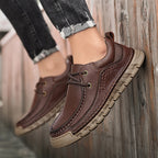 Herren Bequeme und robuste Schnürschuhe mit rutschfester Sohle R&B