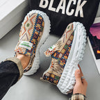 Damen modische Slip-On Sneakers mit innovativem Design und atmungsaktivem Obermaterial R&B