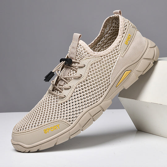 Herren Sportliche Mesh-Sneaker mit rutschfester Sohle R&B