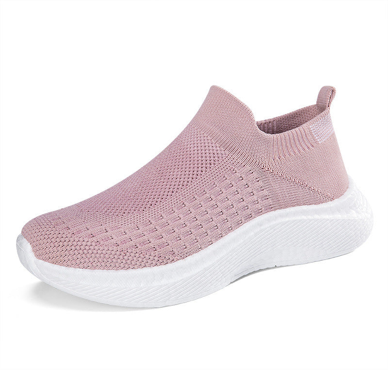 Herren nan nahtloser Strick-Schlupfschuh mit ergonomischer Zwischensohle und Fersenlasche R&B