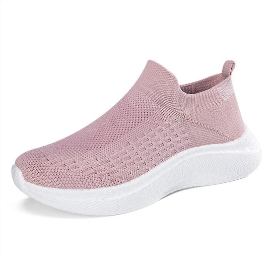 Herren nan nahtloser Strick-Schlupfschuh mit ergonomischer Zwischensohle und Fersenlasche R&B