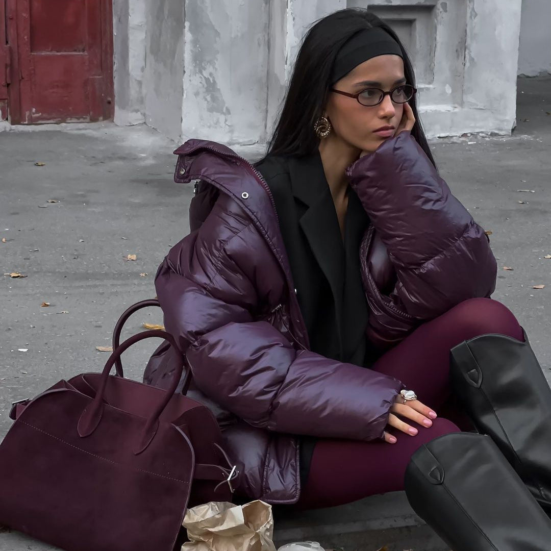 Damen warme Steppjacke R&B