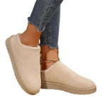 Damen hochwertige Slipper mit weichem Kunstfell und rutschfester Sohle R&B