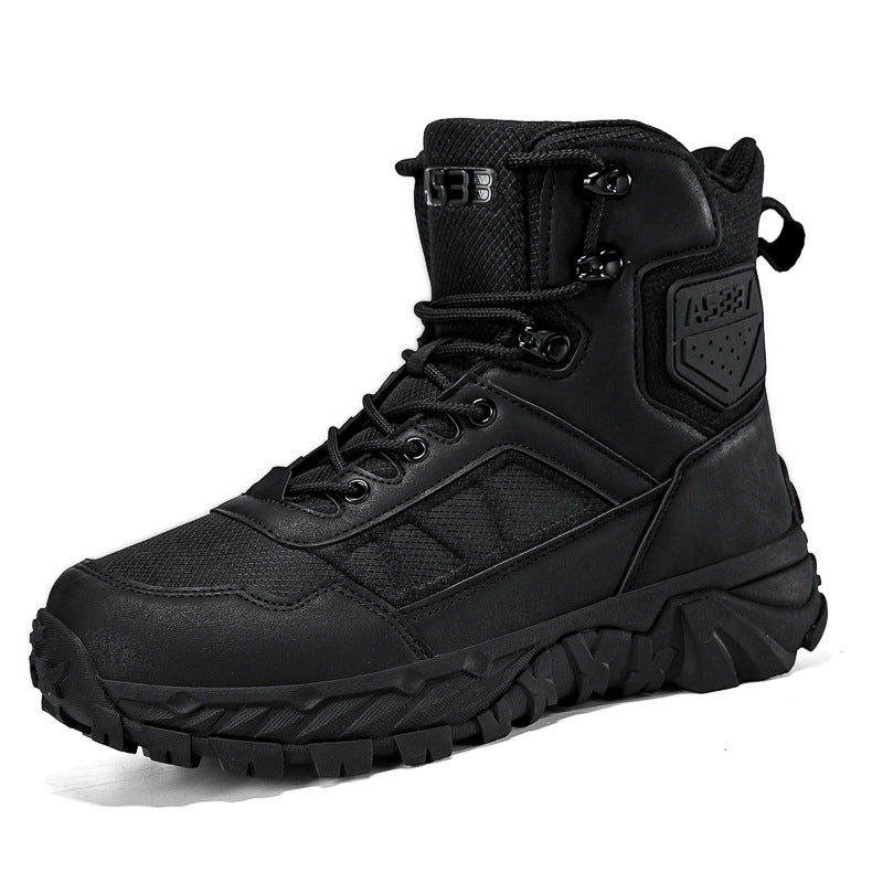 Herren Hochwertige Outdoor-Stiefel mit rutschfester Sohle und verstärktem Knöchelschutz R&B