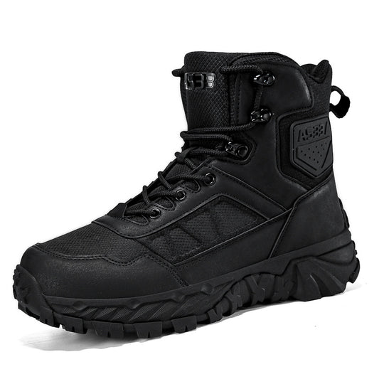 Herren Hochwertige Outdoor-Stiefel mit rutschfester Sohle und verstärktem Knöchelschutz R&B