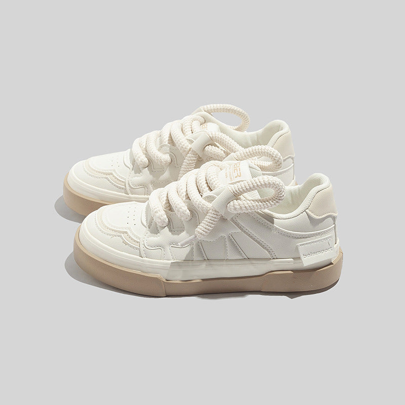 Damen lässige Sneakers mit textilem Obermaterial und gepolsterter Einlegesohle