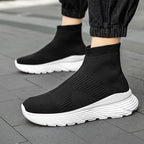 Damen Socken-Sneaker mit hohem Schaft von