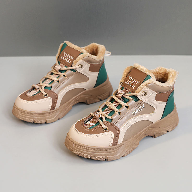 Damen Winterboots mit kuscheligem Innenfutter und rutschfester Sohle R&B
