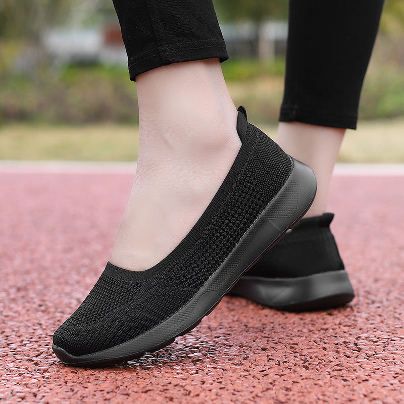 Damen Bequeme und luftige Slip-On Freizeitschuhe