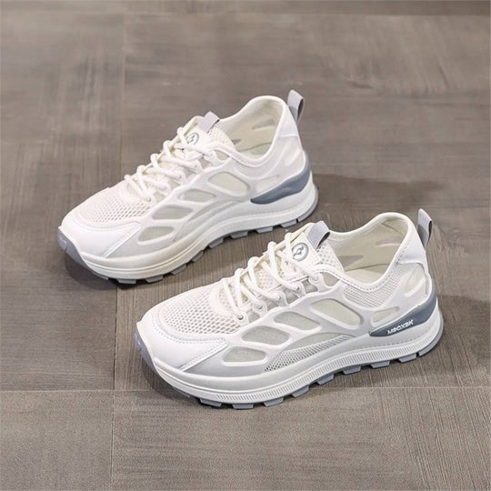 Damen Atmungsaktive Laufschuhe mit flexiblem Mesh-Obermaterial und dämpfender Sohle R&B