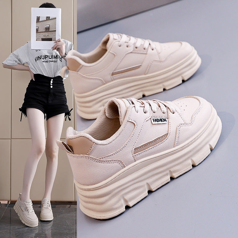 Damen elegante Chunky Sneakers mit dämpfendem Fußbett R&B