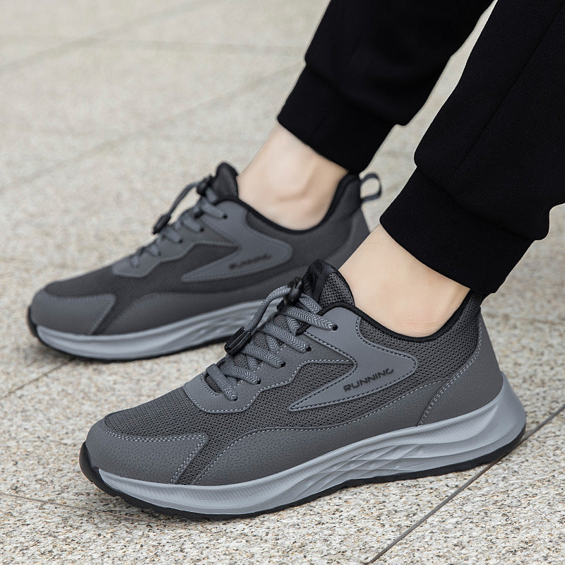 Damen Sportliche Laufschuhe mit flexiblem Schnellschnürsystem und atmungsaktiver Mesh-Oberfläche R&B