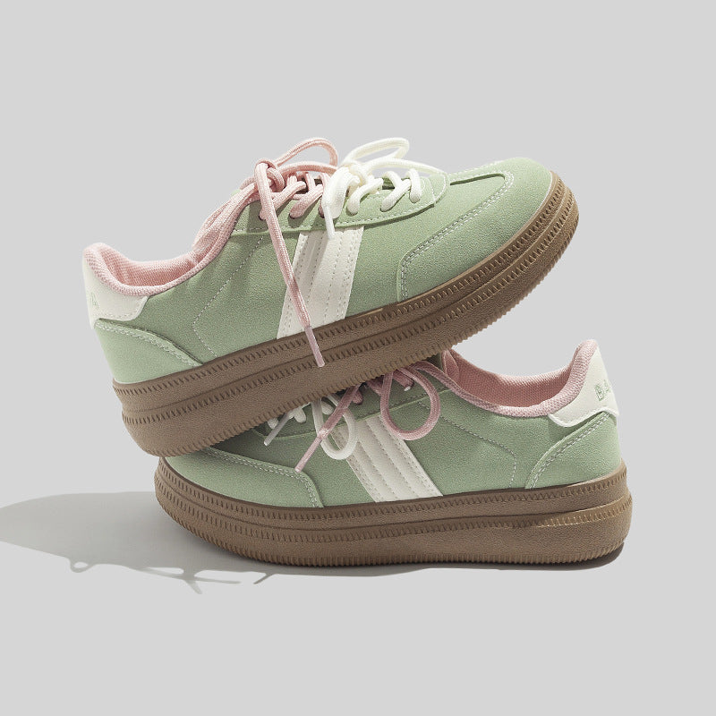 Damen Sportliche Sneakers mit gepolsterter Innensohle und rutschfester Gummisohle R&B