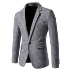 Herren elegante Anzugjacke im klassischen Hahnentritt-Design R&B