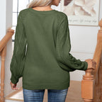 R&B | Pullover Mit Zopfmuster Und Weichem Stoff
