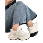 Damen Sportliche Sneakers mit atmungsaktivem Obermaterial und dämpfender Sohle