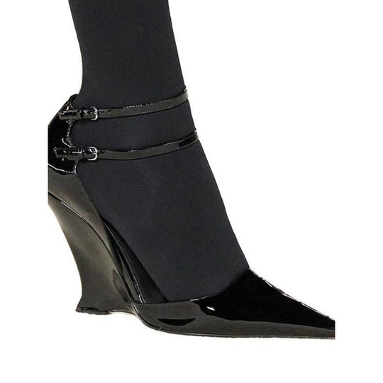 Damen Wedge-Pumps mit dekorativem Riemendesign R&B