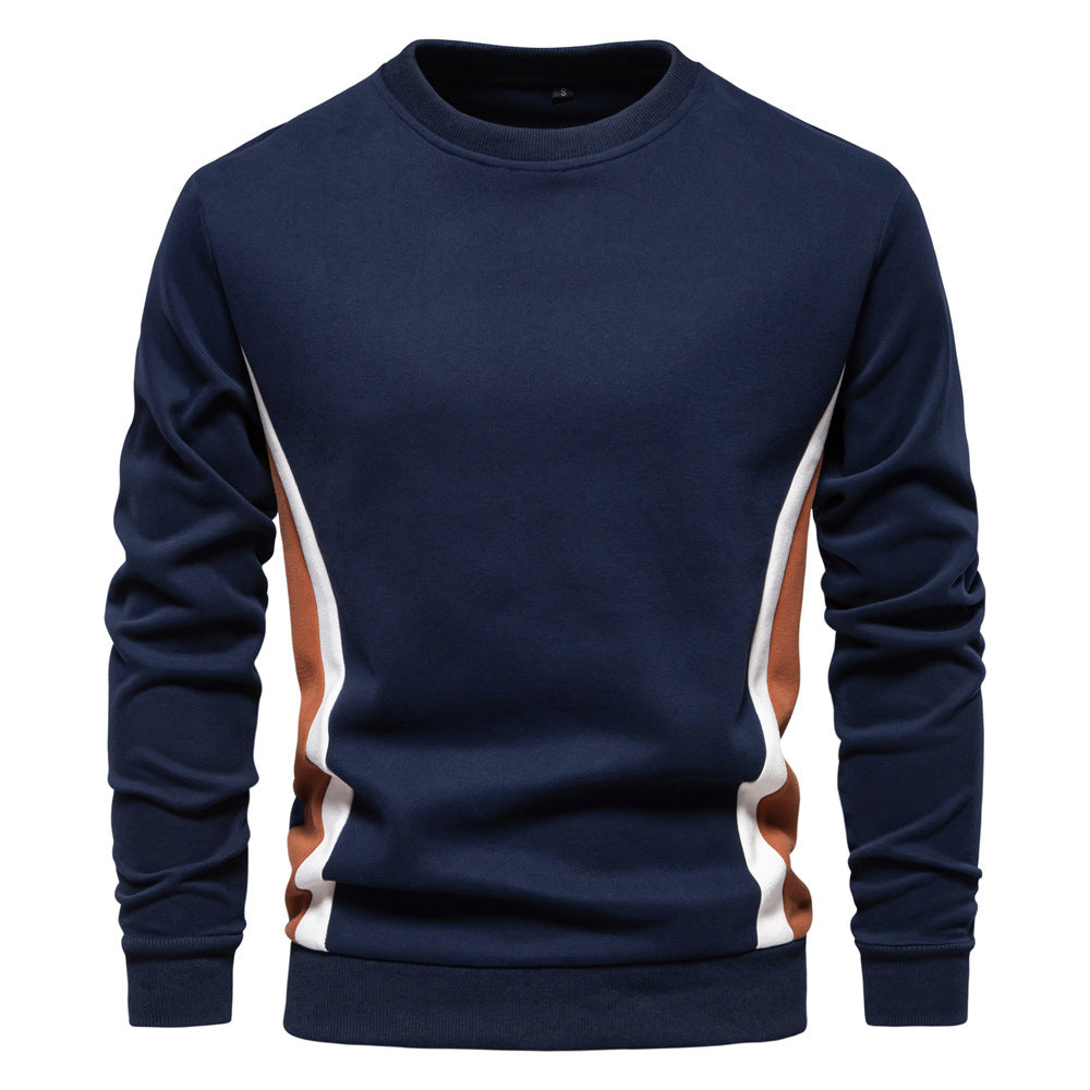 Herren Freizeit-Sweatshirt mit modernem Farbblockdesign
