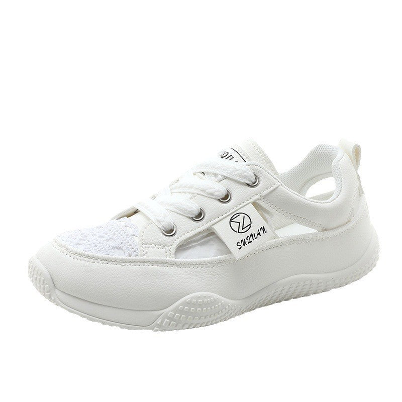 Damen Atmungsaktive Freizeitschuhe mit floralem Netzdesign R&B